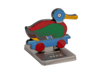 5008907 Wooden Duck Magnet