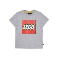 5009092 Kids' Short Sleeve Logo T-Shirt – Gray Mélange