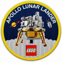 5005907 LEGO® ruimte-patch voor VIP-leden