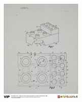 5005998 French Patent LEGO DUPLO Brick 1968