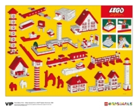 5006005 Yellow Spread LEGO Systém Brochure 1958