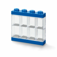 40650005 Minifigure Display Case 8 (Blue)