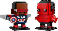 40668 Captain America & Red Hulk Figures