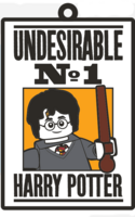 53244 Wanted Harry Potter Magnet