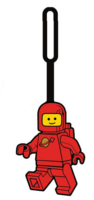 53498 Spaceman Bag Tag Red