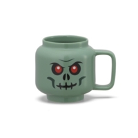 5711938247973 Minifigure Ceramic Mug (Green Skeleton 255ml)