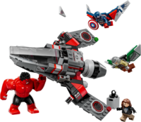 76292 Captain America vs. Red Hulk Battle