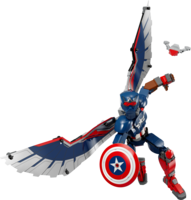 76296 New Captain America Construction Figure