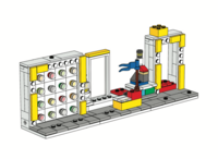 EG00118 LEGO Store Minifigure Stand